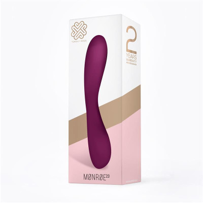 Monroe 20 Vibrador Silicona Liquida Inyectada USB Purpura Monroe 20 Vibrador Silicona Liquida Inyectada USB Purpura