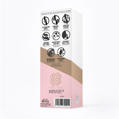 Monroe 20 Vibrador Silicona Liquida Inyectada USB Purpura Monroe 20 Vibrador Silicona Liquida Inyectada USB Purpura
