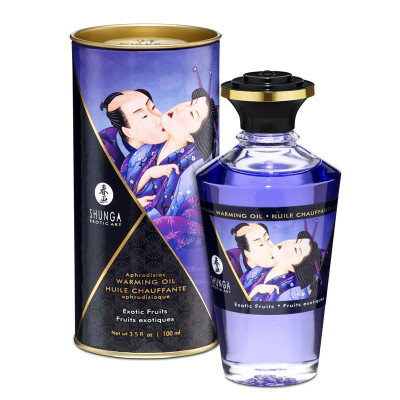 Shunga Aceite de Masaje Efecto Calor Aroma a Frutas Exoticas Shunga Aceite de Masaje Efecto Calor Aroma a Frutas Exoticas