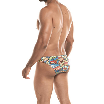 Slip Bikini de Corte Bajo Provocative Cartoon Slip Bikini de Corte Bajo Provocative Cartoon