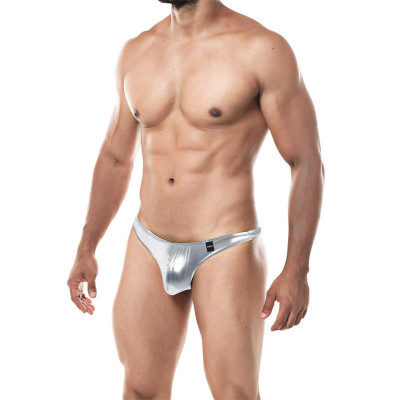 Tanga Classic Provocative Plateado Skai Tanga Classic Provocative Plateado Skai