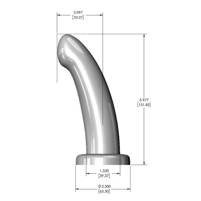 Herspot Dildo Golden Rose Talla Mediana Herspot Dildo Golden Rose Talla Mediana