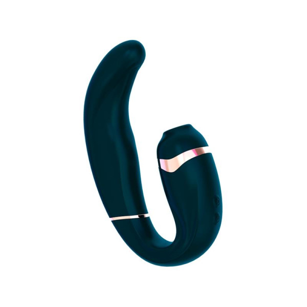 My G Succionador y Vibrador Negro