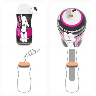 Masturbador Masculino Sex in a Can Vagina Natural