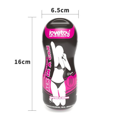 Masturbador Masculino Sex in a Can Vagina Natural