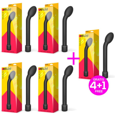 Pack 41 Waals Vibrador Multi Velocidad Punto G 21 cm Negro