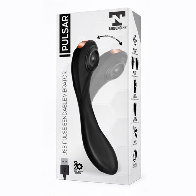 Pulsar Vibrador con Esqueleto Articulado Silicona USB Pulsar Vibrador con Esqueleto Articulado Silicona USB