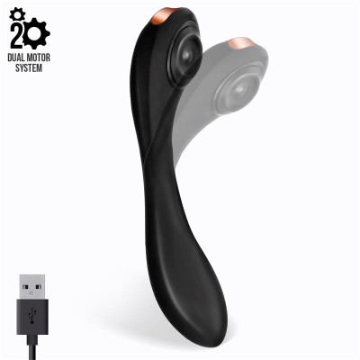 Pulsar Vibrador con Esqueleto Articulado Silicona USB Pulsar Vibrador con Esqueleto Articulado Silicona USB