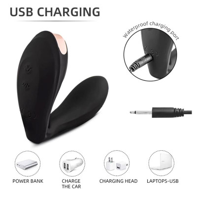 Pulsar Vibrador con Esqueleto Articulado Silicona USB Pulsar Vibrador con Esqueleto Articulado Silicona USB