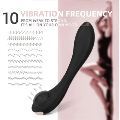 Pulsar Vibrador con Esqueleto Articulado Silicona USB Pulsar Vibrador con Esqueleto Articulado Silicona USB