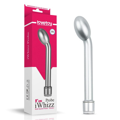 Vibrador iWhizz 8 Punto G Plateado Vibrador iWhizz 8 Punto G Plateado