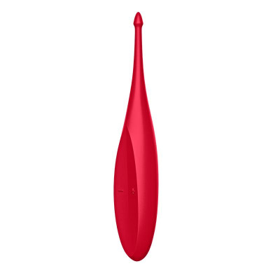 Twirling Fun Varita Vibradora Silicona USB Rojo Twirling Fun Varita Vibradora Silicona USB Rojo