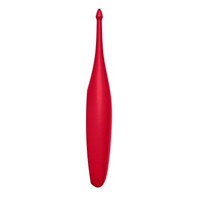 Twirling Fun Varita Vibradora Silicona USB Rojo Twirling Fun Varita Vibradora Silicona USB Rojo