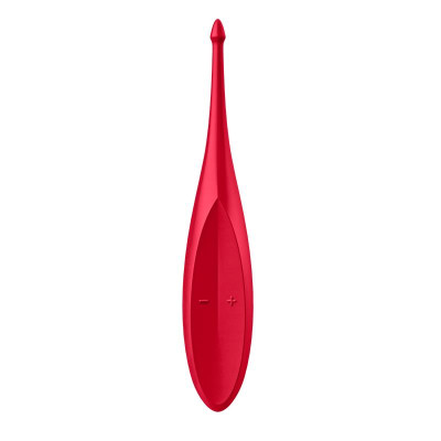 Twirling Fun Varita Vibradora Silicona USB Rojo Twirling Fun Varita Vibradora Silicona USB Rojo