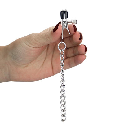 Cadena con Pinzas para Pezones y Clitoris Cadena con Pinzas para Pezones y Clitoris