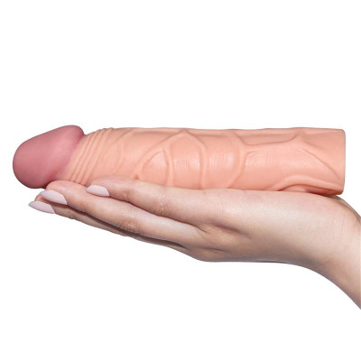 Funda para el Pene Pleasure X Tender Natural Funda para el Pene Pleasure X Tender Natural