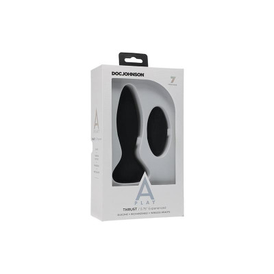 Plug Anal con Vibracion Thrust Experienced Negro Plug Anal con Vibracion Thrust Experienced Negro