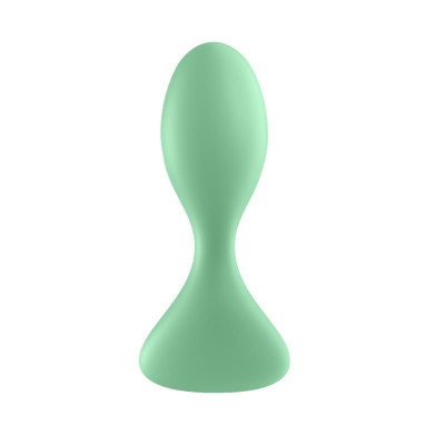 Trendsetter Plug Anal con Vibracion y APP Verde Claro Trendsetter Plug Anal con Vibracion y APP Verde Claro