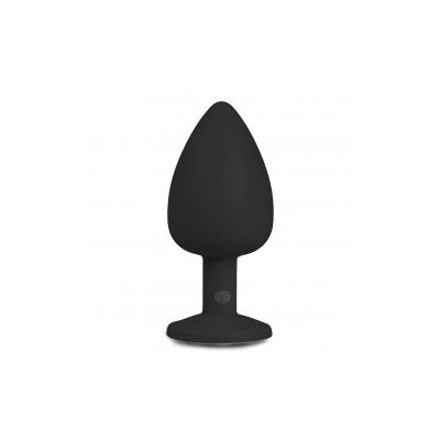 Plug Grande Con Diamante Negro Plug Grande Con Diamante Negro