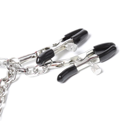 Pinzas para Pezones con Cadena Metal Pinzas para Pezones con Cadena Metal