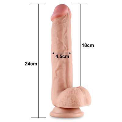 Dildo Sliding 95 Natural Dildo Sliding 95 Natural