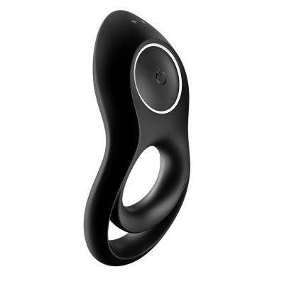 Anillo para el Pene Legendary Duo USB Negro Anillo para el Pene Legendary Duo USB Negro