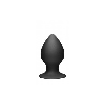Plug Anal Grande Silicona Negro Plug Anal Grande Silicona Negro
