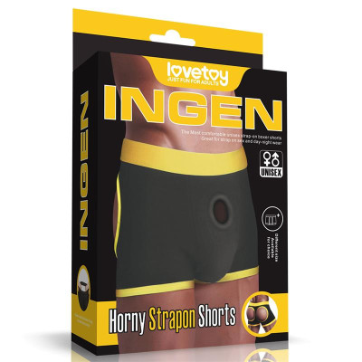 Calconcillo Boxer Shorts Horny Strapon Talla M L Unisex Calconcillo Boxer Shorts Horny Strapon Talla M L Unisex