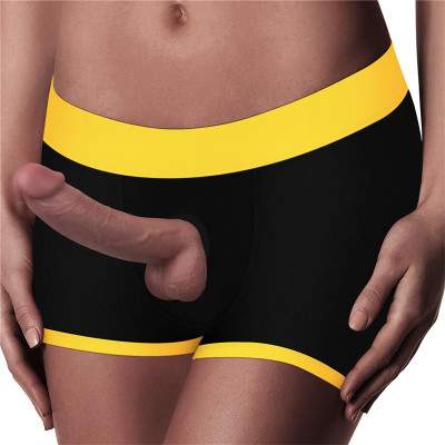 Calconcillo Boxer Shorts Horny Strapon Talla M L Unisex Calconcillo Boxer Shorts Horny Strapon Talla M L Unisex