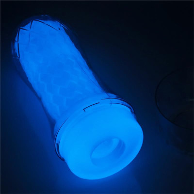 Masturbador Masculino Lumino Luz Azul Masturbador Masculino Lumino Luz Azul