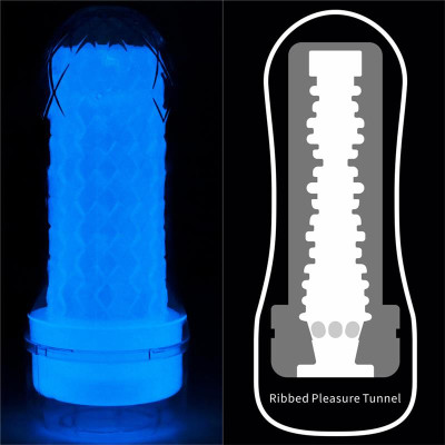 Masturbador Masculino Lumino Luz Azul Masturbador Masculino Lumino Luz Azul