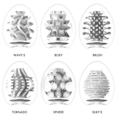 Pack de 6 Huevos Tenga Egg Standard Package Pack de 6 Huevos Tenga Egg Standard Package