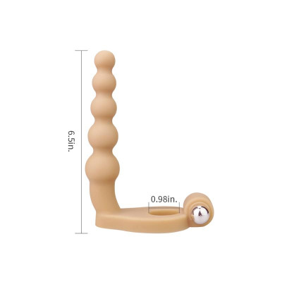 Estimulador Anal The Ultra Soft Bead 65 con Vibracion Natural Estimulador Anal The Ultra Soft Bead 65 con Vibracion Natural