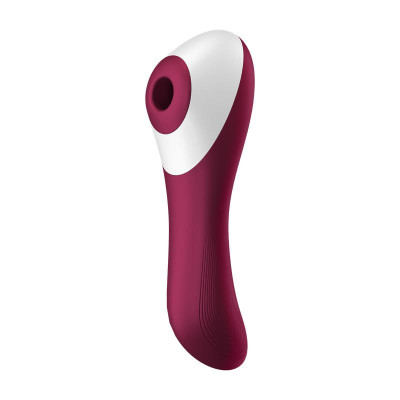 Dual Crush Vibrador y Succionador USB Rojo Dual Crush Vibrador y Succionador USB Rojo