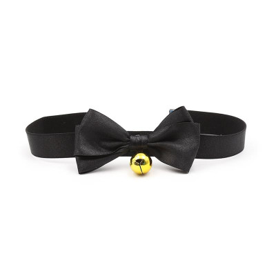 Collar con Lazo y Cascabel 29 cm Negro M Collar con Lazo y Cascabel 29 cm Negro M