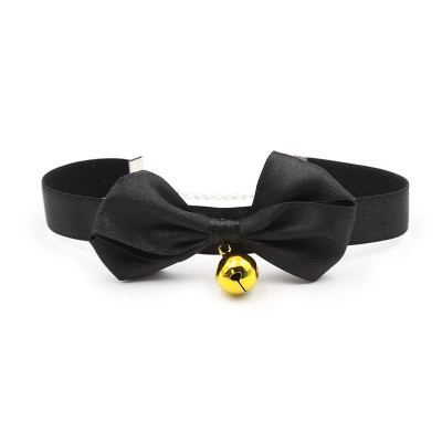 Collar con Lazo y Cascabel 29 cm Negro M Collar con Lazo y Cascabel 29 cm Negro M