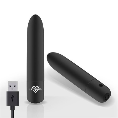Shoty Bala Vibradora USB 10 Velocidades Potente Motor Negro Shoty Bala Vibradora USB 10 Velocidades Potente Motor Negro