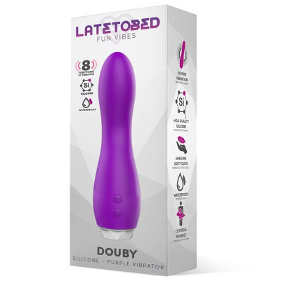 Douby Vibrador Silicona Purpura Douby Vibrador Silicona Purpura