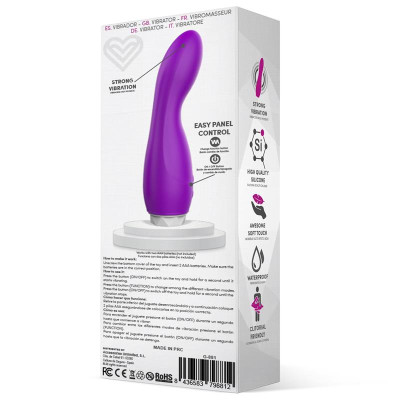 Douby Vibrador Silicona Purpura Douby Vibrador Silicona Purpura