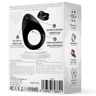 Picker Anillo Vibrador Parejas Silicona Picker Anillo Vibrador Parejas Silicona