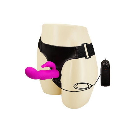 Baile Arnes con Dildo Purpura 15 cm Baile Arnes con Dildo Purpura 15 cm