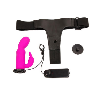 Baile Arnes con Dildo Purpura 15 cm Baile Arnes con Dildo Purpura 15 cm