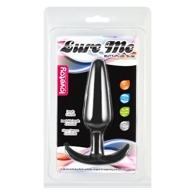 Plug Anal Lure Me Talla L Negro Plug Anal Lure Me Talla L Negro