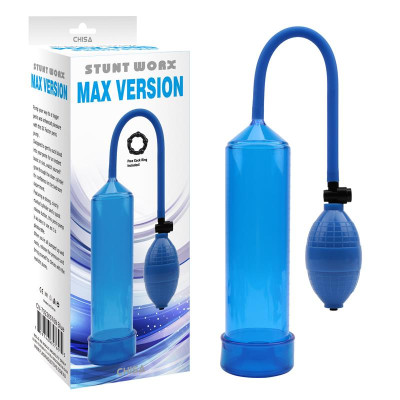 Bomba de Succion para el Pene MAX Version Azul Bomba de Succion para el Pene MAX Version Azul