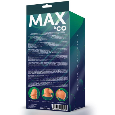 Zane Dildo Realista con Testiculos Natural 76 195 cm Zane Dildo Realista con Testiculos Natural 76 195 cm