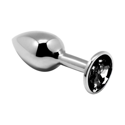 Plug Anal con Joya Negro Talla L Plug Anal con Joya Negro Talla L