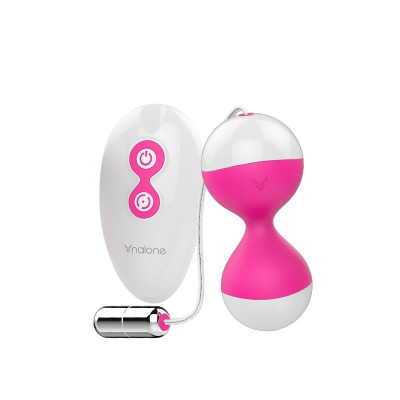 Huevo Vibrador y Bolas Kegel Miu Miu Fuchsia Huevo Vibrador y Bolas Kegel Miu Miu Fuchsia