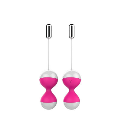 Huevo Vibrador y Bolas Kegel Miu Miu Fuchsia Huevo Vibrador y Bolas Kegel Miu Miu Fuchsia