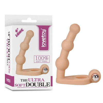 Estimulador Anal The Ultra Soft Bead 6 con Vibracion Natural Estimulador Anal The Ultra Soft Bead 6 con Vibracion Natural