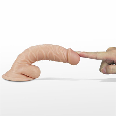 Dildo Real Extreme con Vibracion 75 Natural Dildo Real Extreme con Vibracion 75 Natural